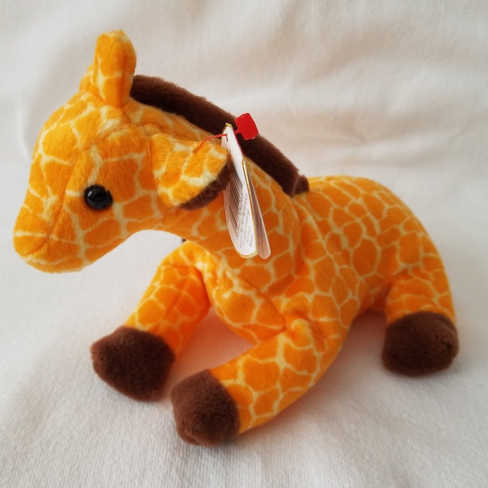 TY Beanie Babies Twigs The Giraffe #4068 1996, Vintage, Collectible